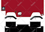 design a custom made paper model with your logo on it