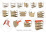 provide furniture design for carpenter