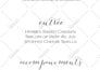 design a stylish wedding menu or table numbers for your wedding save the date