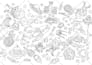 draw coloring book pages for children and adults
