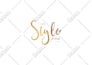 design a signature style logo with a premium brand feel