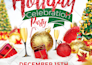 design holiday flyer, poster