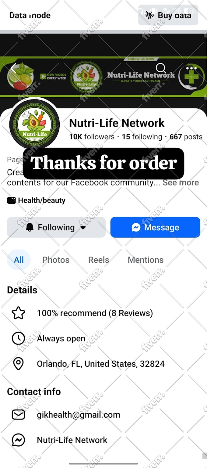 promote and organically monetize facebook page