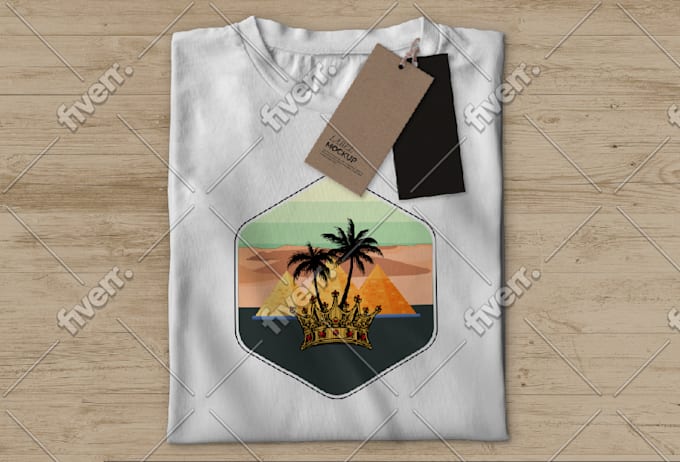 create a simple graphic t shirt design