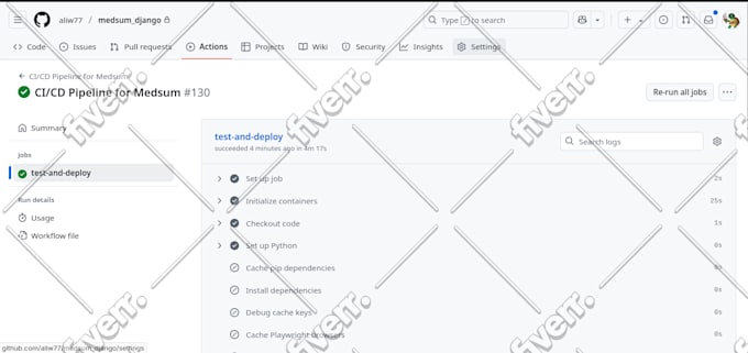 build docker container and deploy to cloud AWS ecs,fargate