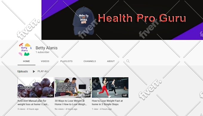 create and optimize youtube channel  with full SEO