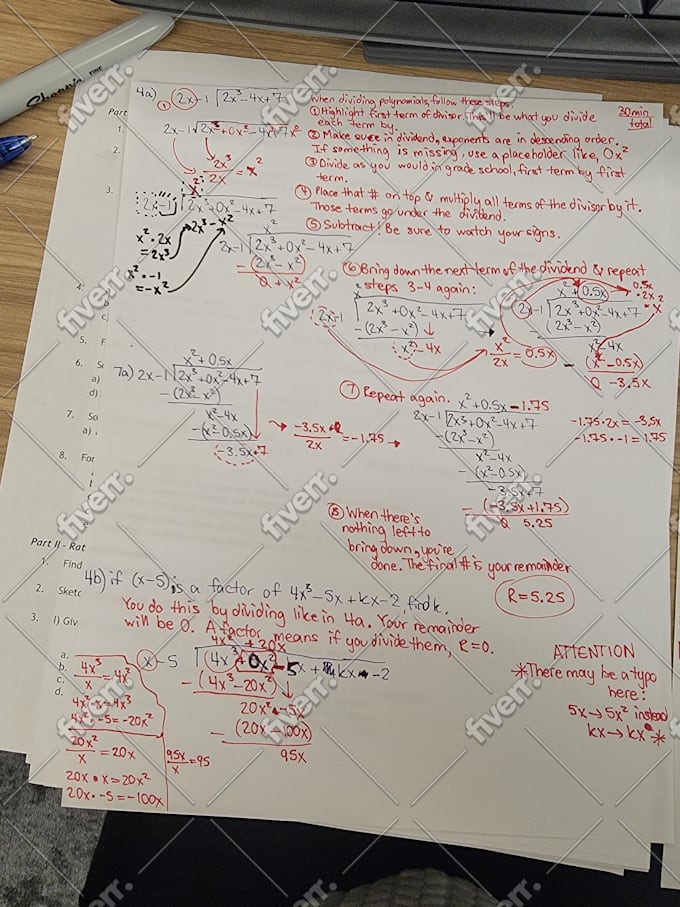 tutor in a variety of math subjects