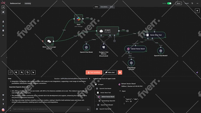 automate your business with n8n workflows, API integration and webhooks