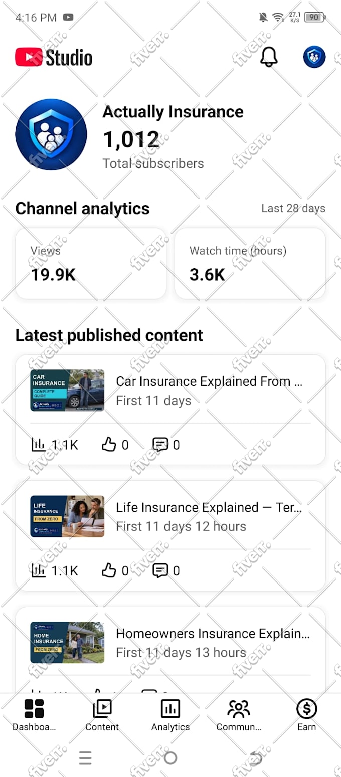 do complete youtube channel promotion for monetization