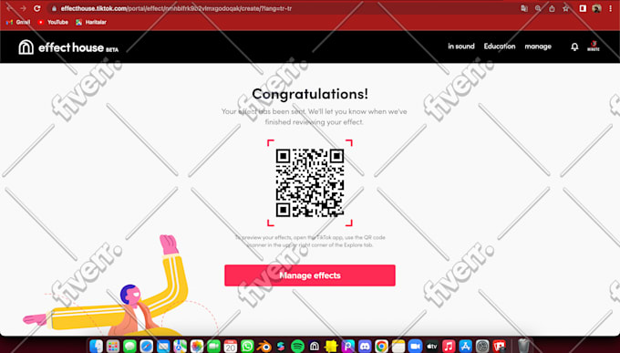 make amazing effects for you or your business on tiktok