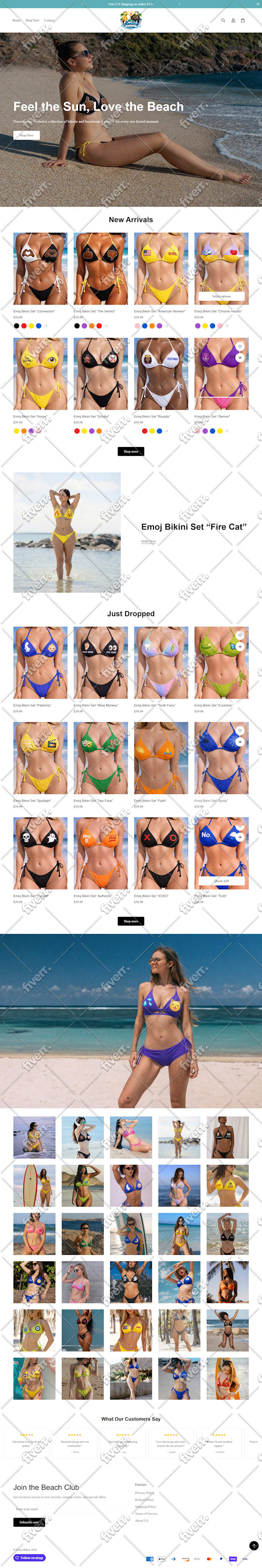 set up shopify store