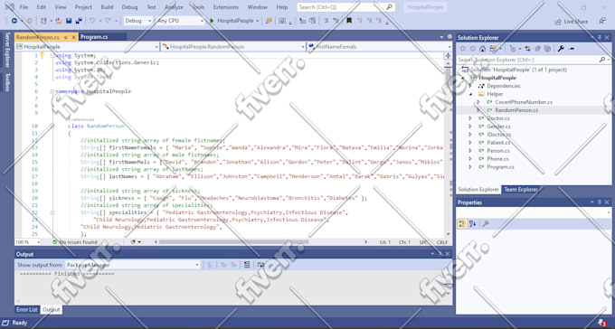 do c sharp coding for your projects