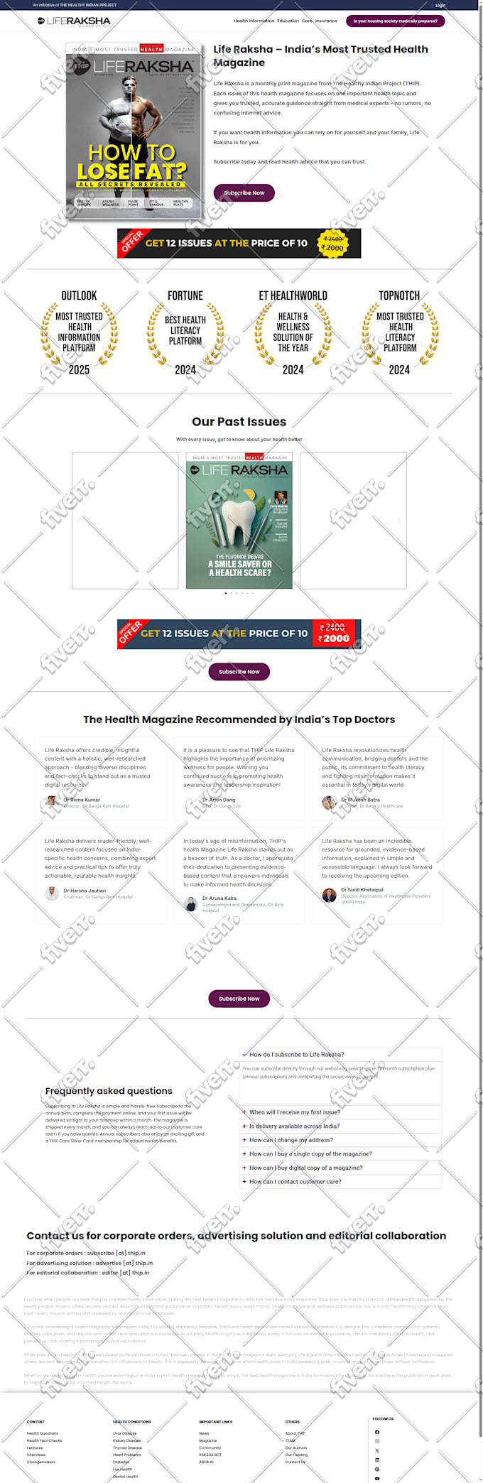 fix elementor header, footer, layout and redesign issues within 10 hours