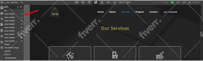 build, redesign responsive webflow website and fix issues