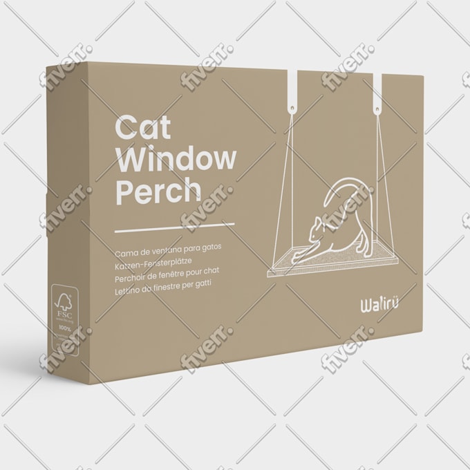 do 3d box mockup from your label