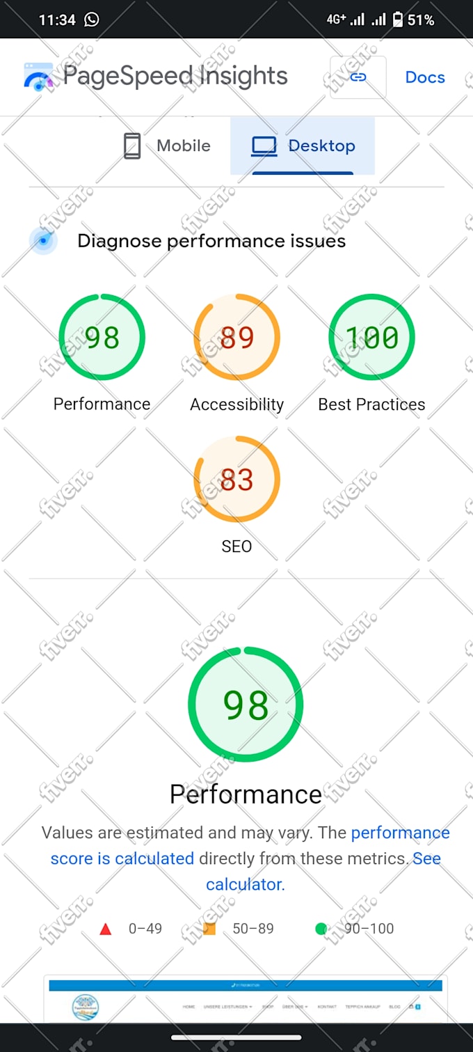 do wordpress website speed optimization and increase pagespeed insights score