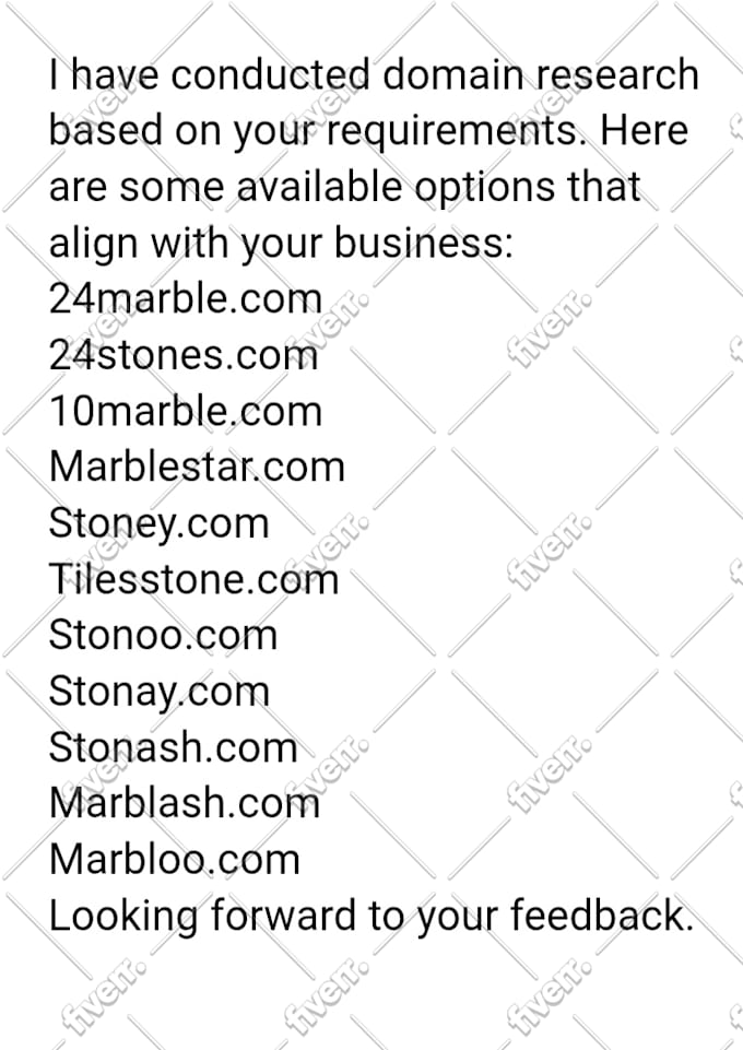 search domain name research for niche