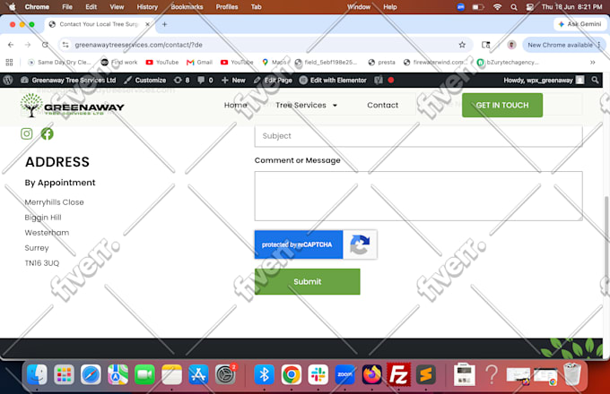 add , and fix captcha or recaptcha website form to stop spam
