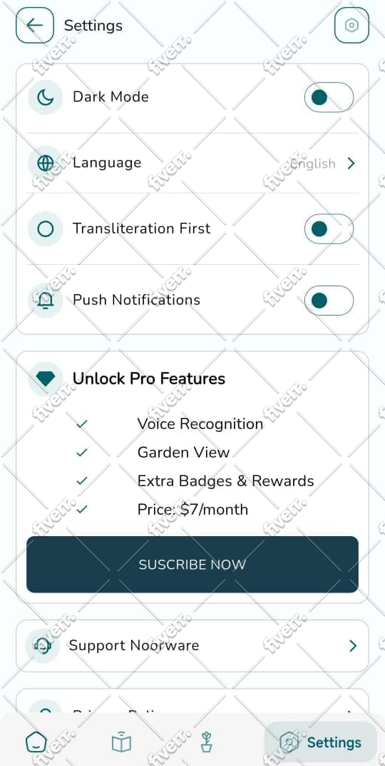develop language learning app, educational app and translator app