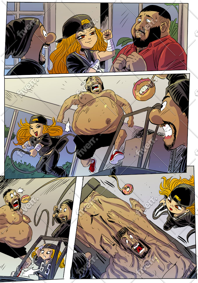 do one page comic story