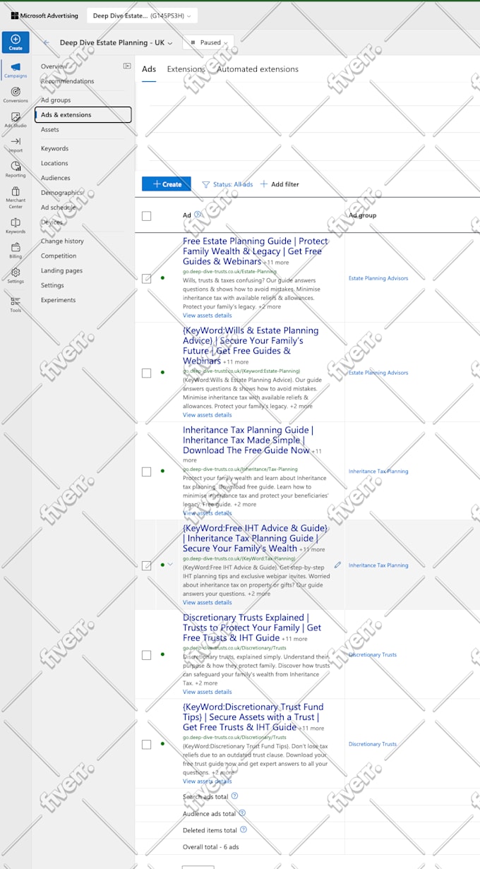 setup microsoft ads formerly bing ads  PPC campaign