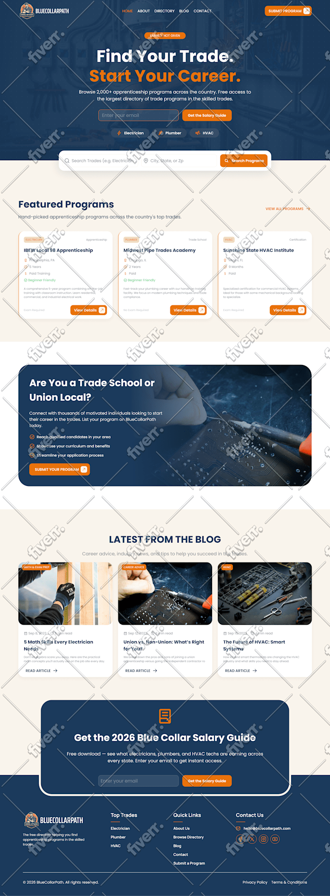 build, rebuild, design, redesign, revamp wordpress website development