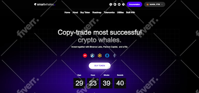 develop crypto token and presale dapp