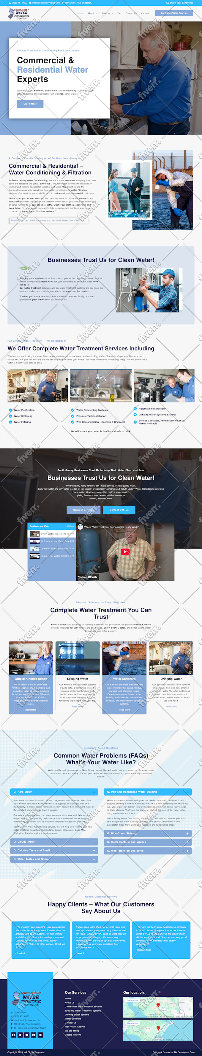 design a modern responsive wordpress website