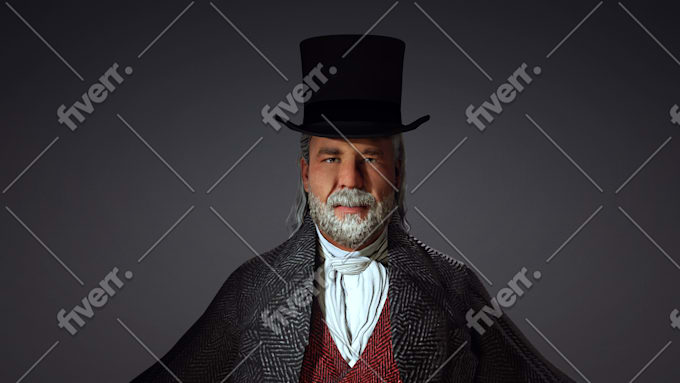 create realistic 3d character from your photos