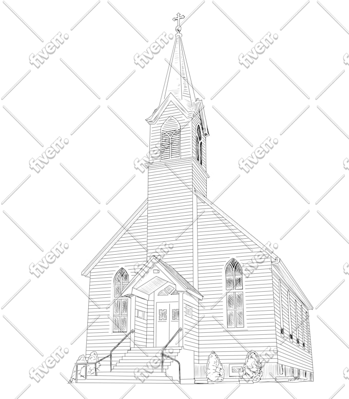 illustrate or sketch a character in pencil