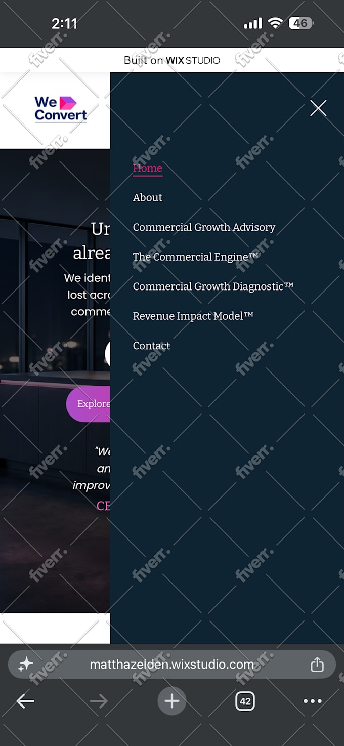 design, create or redesign the existing squarespace, wix or wordpress website