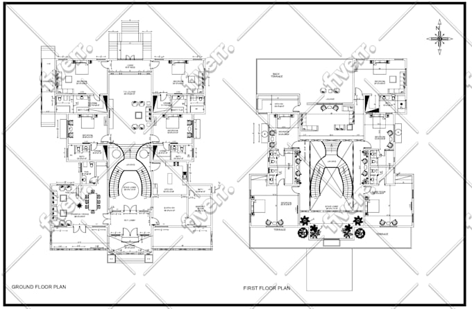 redraw floor plan or draw 2d floor plan within 24 hours