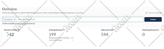 increase domain authority moz da 50 increase domain rating DR 50