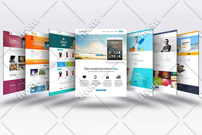 build a professional wordpress website or landing page with elementor