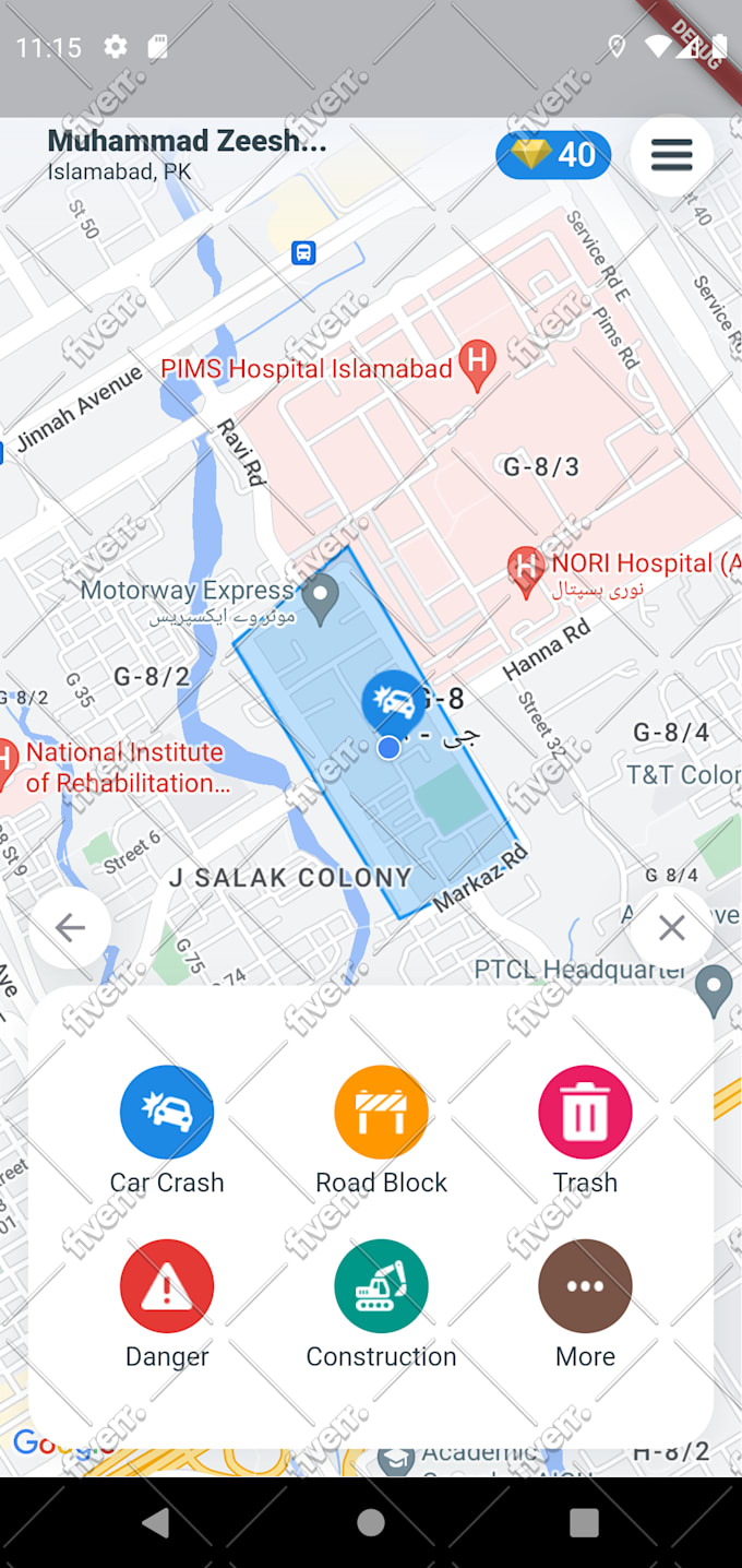 add google maps in your flutter app for android and ios