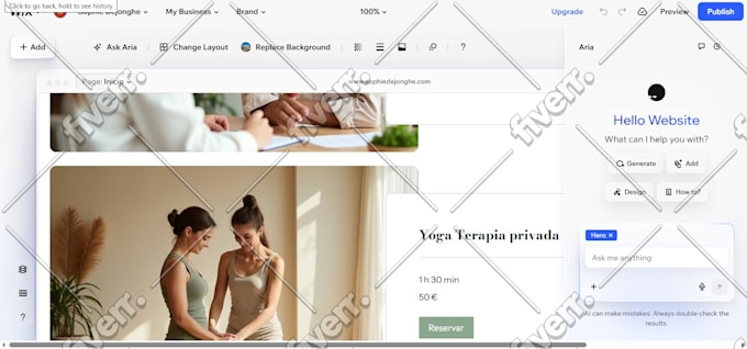 design wix website, redsign wix website and ecommerce store