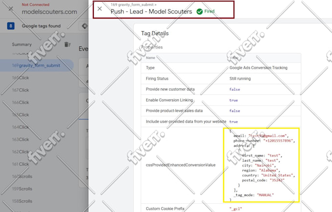 setup google ads enhanced conversion tracking, bing conversion tracking via GTM