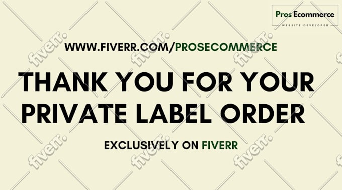 create private label health and wellness supplement shopify store website design