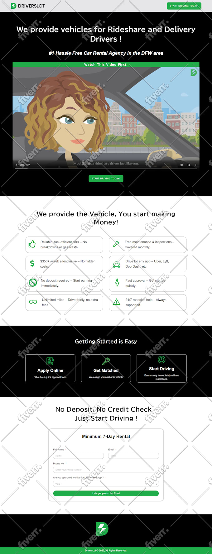 create responsive and professional wordpress website