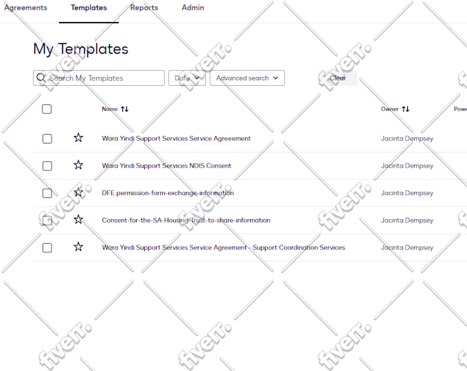 convert document into docusign template for esign