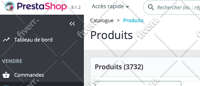 create a website on wix, wordpress, prestashop, shopify