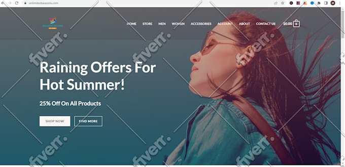 create professional and responsive wordpress website
