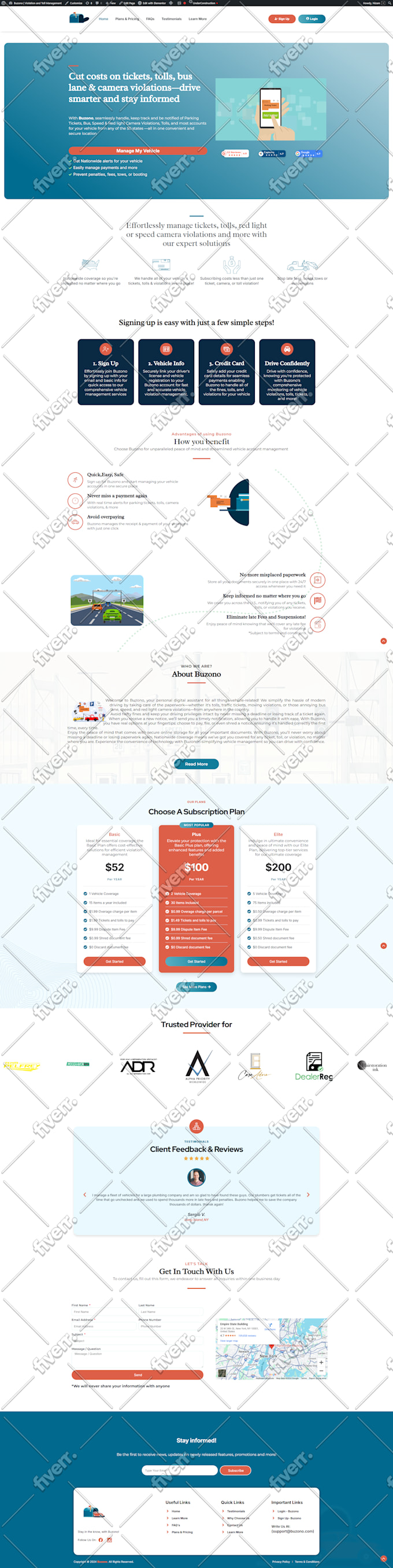 create responsive wordpress website design professionally