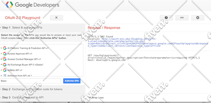 help with oauth 2 for your web or app