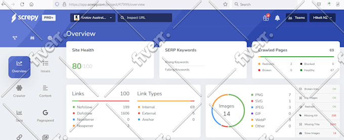 fix the website technical issues to enhance SEO score