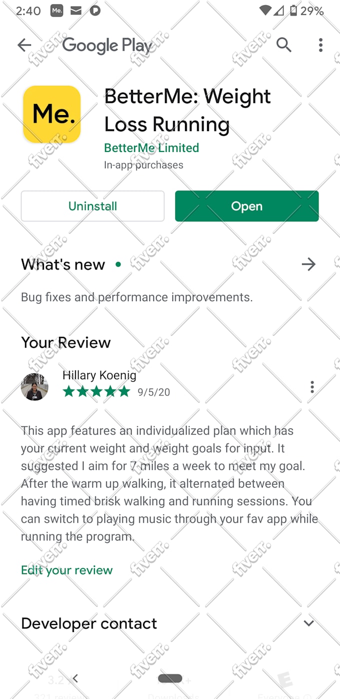 review your website, make suggestions for improvements