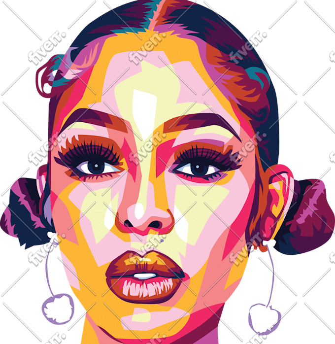 make awesome vector pop art portrait from your photo