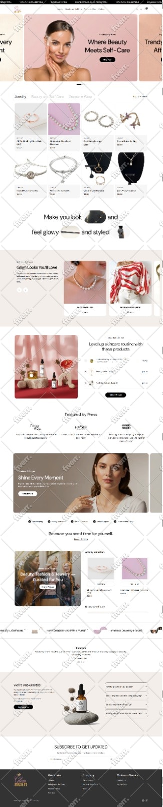 setup design redesign or copy any shopify store or shopify website