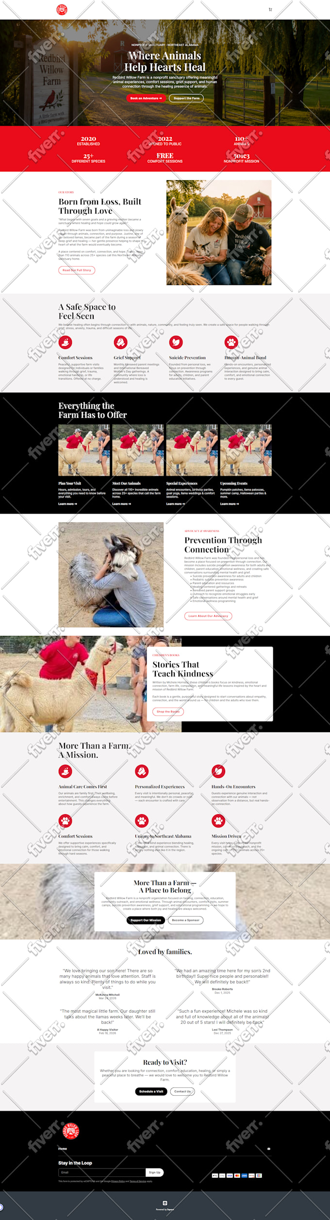 do responsive squarespace website, design or redesign squarespace landing page
