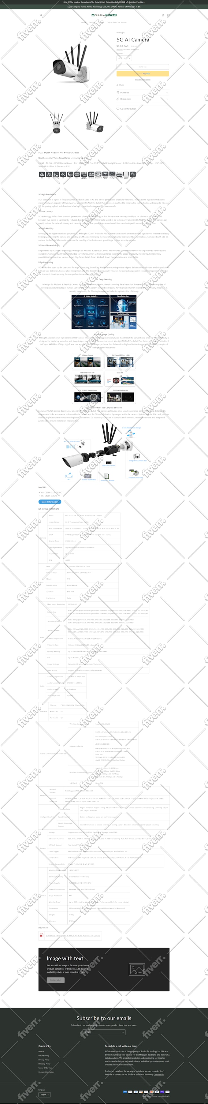 build landing page, liquid template, product page in shopify 2 0